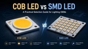 COB LED vs SMD LED A Practical Selection Guide for Lighting OEMs