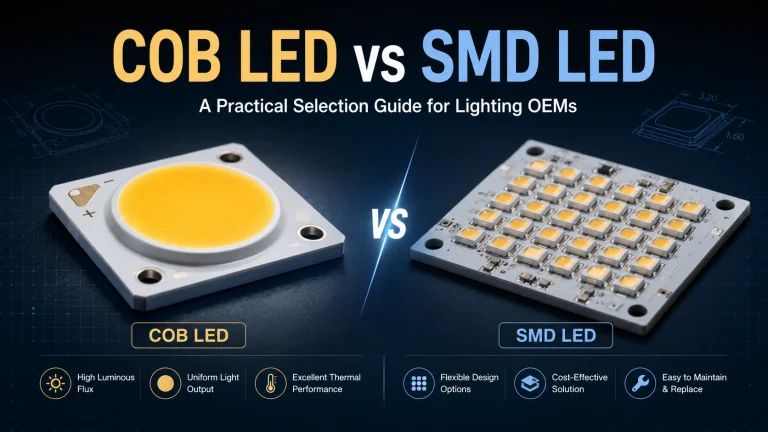 COB LED vs SMD LED A Practical Selection Guide for Lighting OEMs