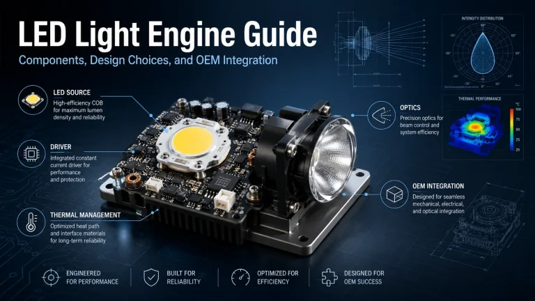 LED Light Engine Guide Components, Design Choices, and OEM Integration