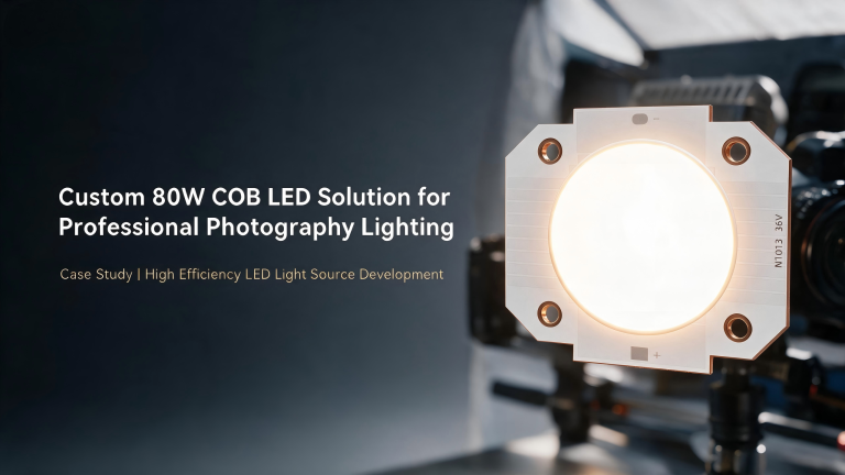 Compact High Power COB LED Module